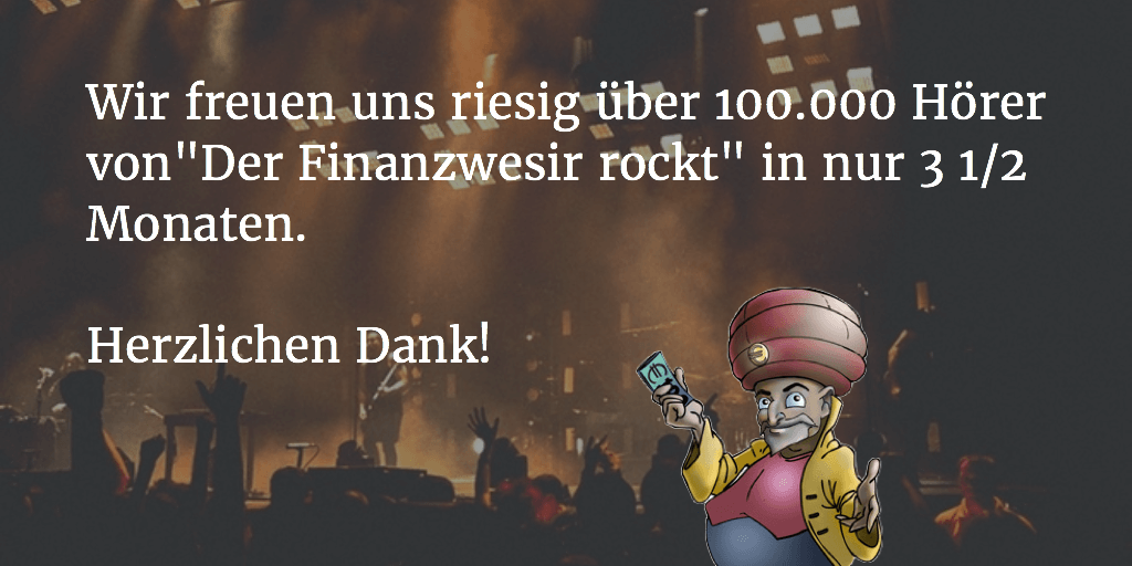 100.000 Hörer im Podcast