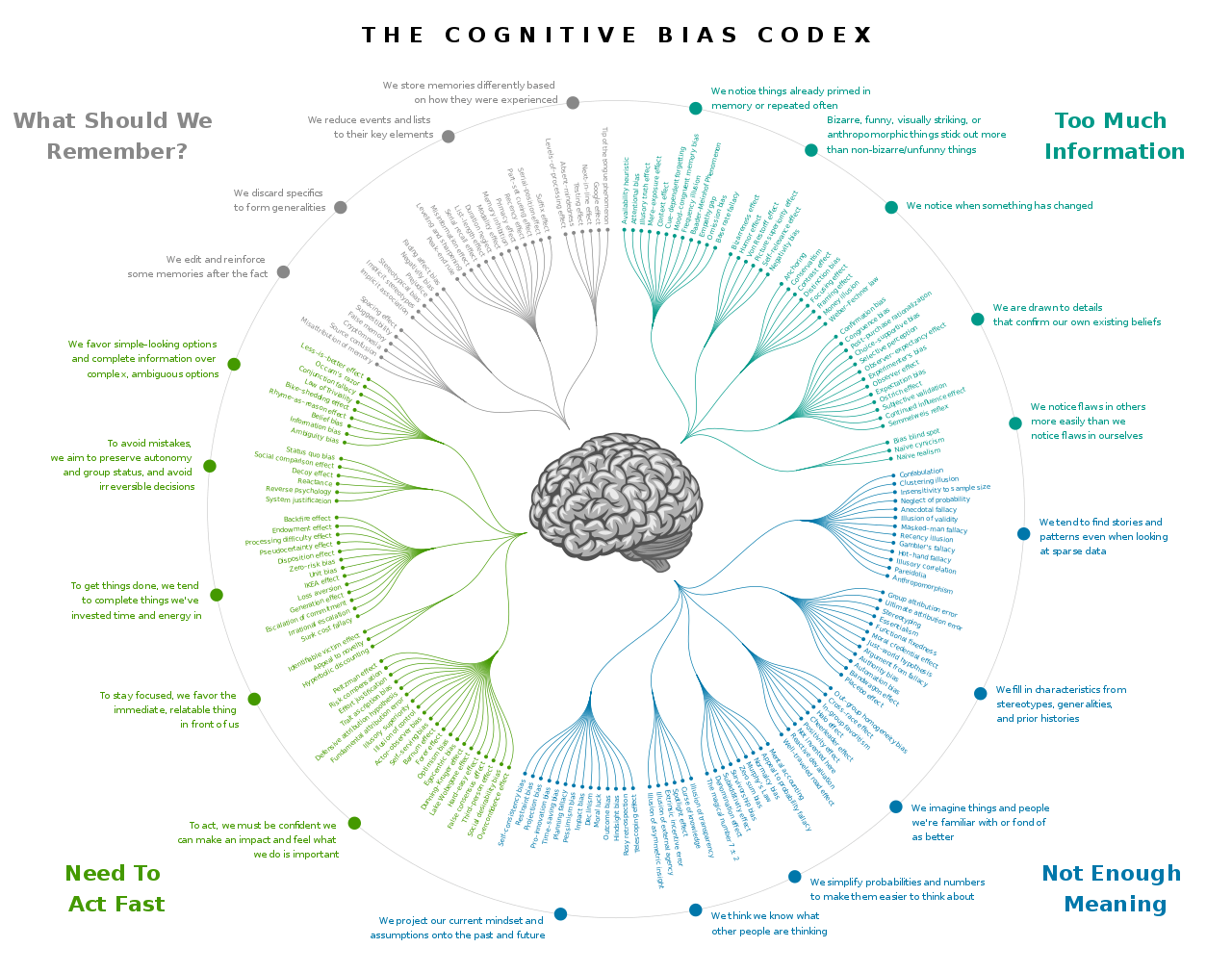 Kognitive Verzerrungen spielen eine gewaltige Rolle in der Börsenpsychologie