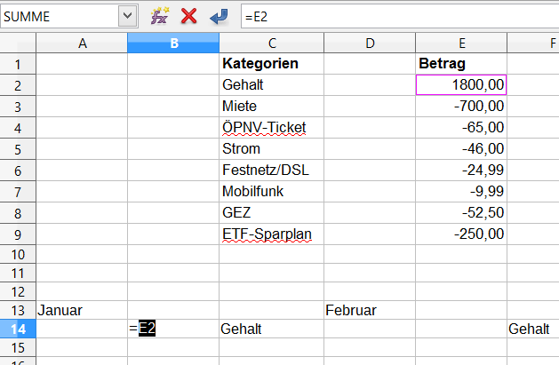 Finanzen mit Excel Teil 2