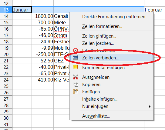 Finanzen mit Excel Teil 2