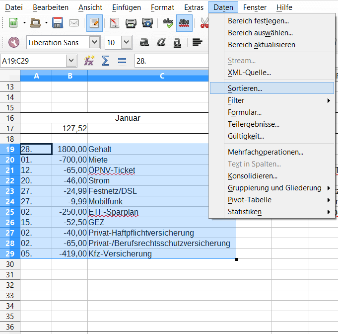 Finanzen mit Excel Teil 2