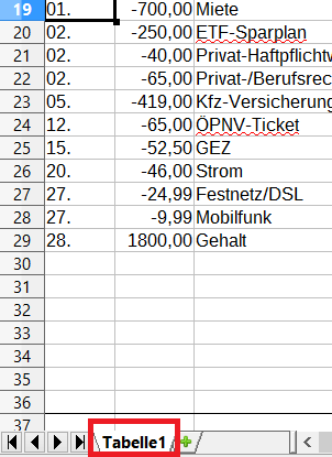 Finanzen mit Excel Teil 2