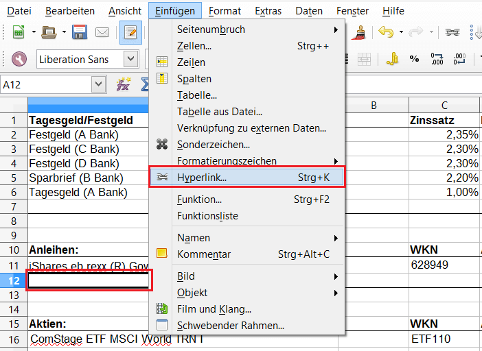 Finanzen mit Excel Teil 3