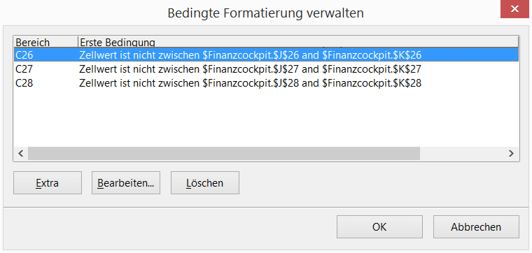 Finanzen mit Excel Teil 4