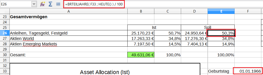 Finanzen mit Excel Teil 4